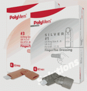 PolyMem Silver Finger/Toe Non-Adhesive Pad